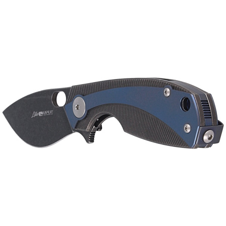 Nóż składany Viper Lille DSW/Blue Titanium, Dark Stonewashed M390 by Jesper Voxnæs (V5963TIBL)