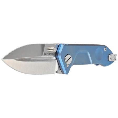 Extrema Ratio Frame Rock Blue Titanium, Satin N690 knife (04.1000.0456/SAT/BLU)