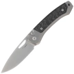 Nóż składany LionSteel Twain Gray Titanium/Carbon Fiber, Satin MagnaCut by Gianni Pauletta (TW GY CF)