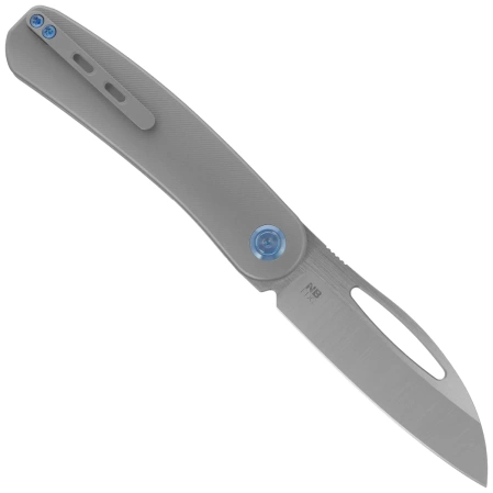 Kubey KB Knives Decimal Gray Titanium, Satin M390 by Mark Perez (KB354A)