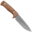Nóż LionSteel Tactical Natural Canvas Micarta, Satin Niolox by Molletta (T5 CVN)