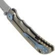 Nóż składany Spartan Blades Harsey Folder Special Edition King Tut Bronze Titanium, Blue HW, Stonewashed MagnaCut by William W. Harsey Jr. (SF5KTUT)