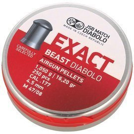 Śrut JSB Diabolo Exact Beast 4.52 mm, 250 szt. (546279-250)