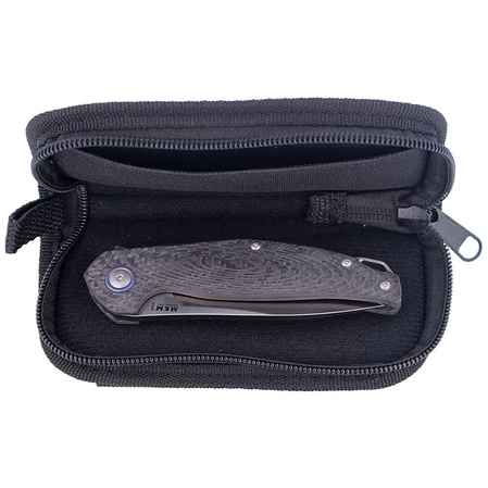 MKM Goccia Knife Carbon Fiber, Satin M390 by Jens Ansø (MKGC-CF)