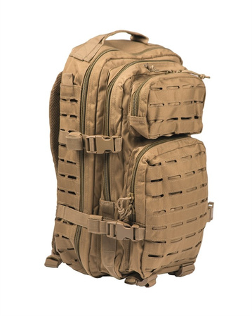 Plecak Mil-Tec US Coyote Laser Cut Assault Backpack SM (14002605)