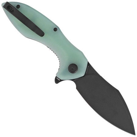 Kubey Nobel Knife Jade G10, Blackwashed 14C26N (KU236Q)