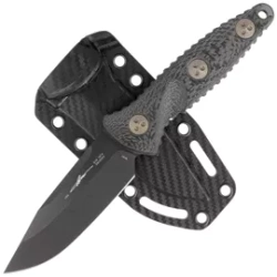 Nóż Microtech Socom Alpha Mini S/E Signature Black Carbon Fiber, Black DLC M390 by Tony Marfione (113M-1DLCCFS)