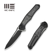 WeKnife 702XI LE No 087/150 Black Integral Titanium/Aluminum Foil Carbon Fiber, Black Stonewashed M390 (WE07B-2)