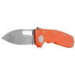 Demko Shark Cub Slicer Shark Knife Orange G10, Stonewashed CPM 20CV by Andrew Demko (SC-20CV-ORG10-SS)