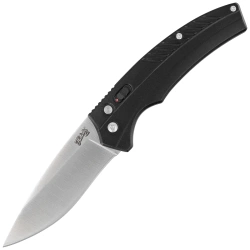 Nóż automatyczny Herbertz CJH Black Aluminium, Satin 420 (55026)