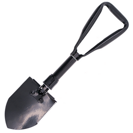 Saperka składana z piłą Third Decor Habitat M9807 Black Aluminium, Black 420 (M9807)