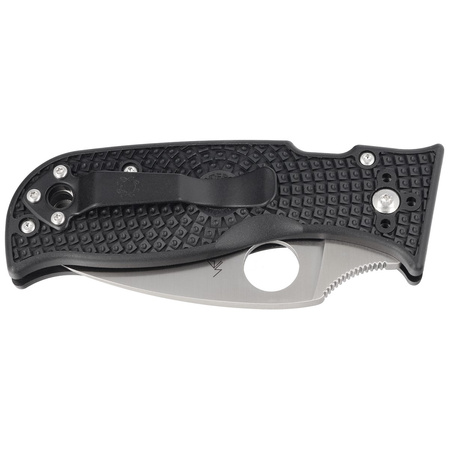 Spyderco Lil' Temperance 3 Lightweight, Plain VG-10 (C69PBK3)