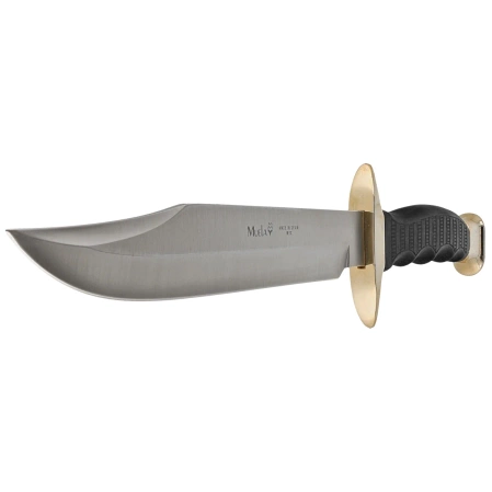 Muela 95-220 Black Rubber Knife, Satin 420H