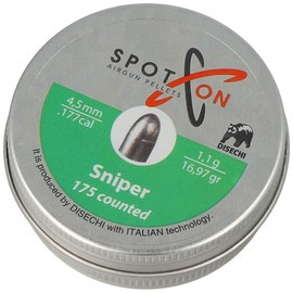 Śrut Spoton Sniper 4.5 mm, 175 szt. 1.10g/16.97gr