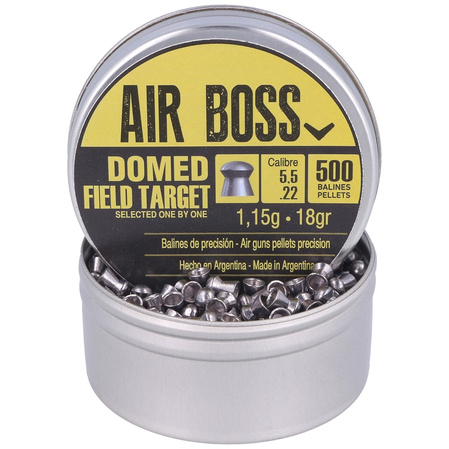 Apolo Air Boss Domed Field Target AirGun Pellets .22/5.5 mm, 500 pcs 1.15g/18.0gr (30205)