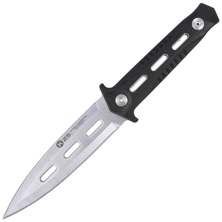 K25 Boot Knife Black G10, Satin 7Cr17Mov (32556)