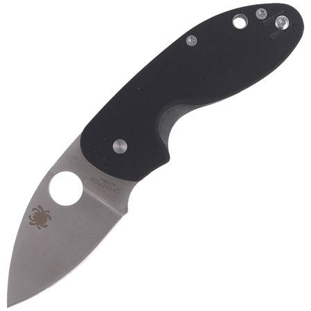 Nóż składany Spyderco Insistent G-10 Black Plain (C246GP)