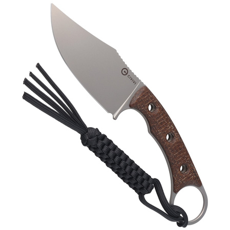 Civivi Knife Midwatch Brown Micarta, Silver Bead Blasted N690 (C20059B-2)
