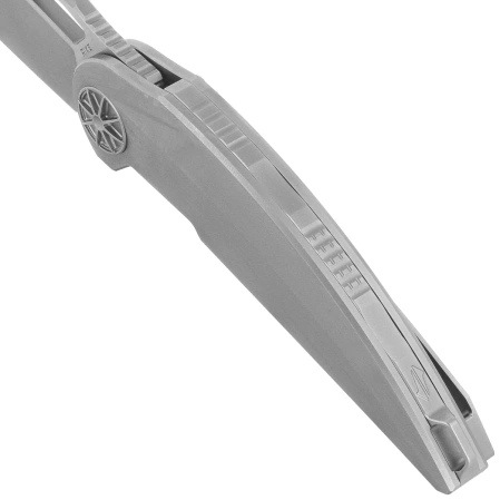 Rike Knife Tissot 2 Titanium, Bead Blasted M390 (RK-Tissot 2-P)