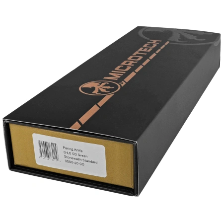 Microtech Pairing Kitchen Knife OD Green G10, Stonewashed MK390 (3500-10OD)