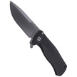 LionSteel SR22A Black Aluminum, Satin Sleipner by Molletta (SR22A BS)
