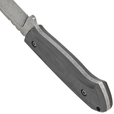 Nóż Za-Pas Ultra Outdoor Black G10, Acid Stonewashed NMV (UO-ST-G10-BL)