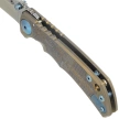 Nóż składany Spartan Blades Harsey Folder Special Edition King Tut Bronze Titanium, Blue HW, Stonewashed MagnaCut by William W. Harsey Jr. (SF5KTUT)