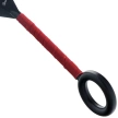 Nóż treningowy Martinez Albainox Maroon Cord, Black Zamak (32678)