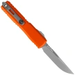 Nóż automatyczny OTF Microtech Ultratech Gen IV S/E Orange Aluminium, Stonewashed M390MK by Tony Marfione (11214-10OR)