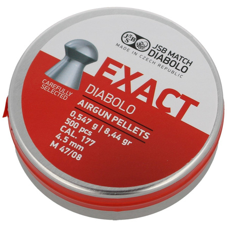 JSB Diabolo Exact 4.53 mm pellets, 500 pcs (546239-500)