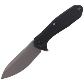 WE Knife Mote Black Titanium, Gray Stonewashed CPM S35VN by Ostap Hel (2005C)