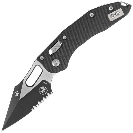Nóż składany Microtech Stitch Ram-Lok S/E Black Fluted G10, Black P/S M390MK by Sebastijan Berenji and Tony Marfione (169RL-2FLGTBK)