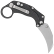 Reate Knife EXO-K Gravity Karambit Black Aluminium, Stonewashed N690