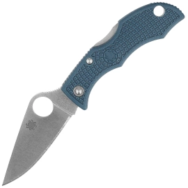 Nóż składany Spyderco Ladybug 3 Blue FRN, Satin K390 by Sal Glesser (LFP3K390)