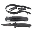 FOX Tekno Military 2 Black Diving Knife (641)