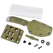 Real Steel Hunter 165 Green G10, Stonewashed 12C27 knife (3533)