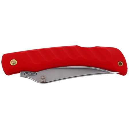 Nóż składany Mikov Crocodile Clip Point Red ABS, Mirror (243-NH-1/C RED)