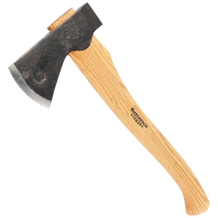 Dębowa Kuźnia Gnome Axe Hickory Wood, Forged 41Cr4