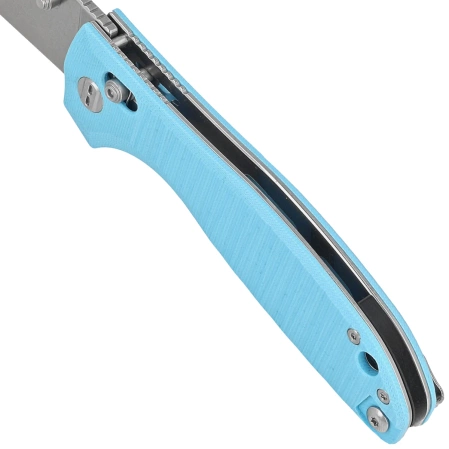 Nóż składany Bestech Liger Light Blue G10, Stonewashed D2 by Keanu Alfaro (BG61D)