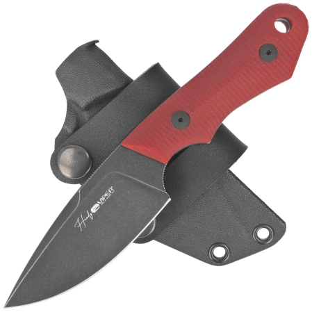 Viper Handy Red G10, Black Stonewashed MagnaCut by Fabrizio Silvestrelli Knife (VT4042GR)