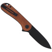 CIVIVI Knife Elementum Flipper Cuibourtia Wood, Black Stonewashed (C907U)