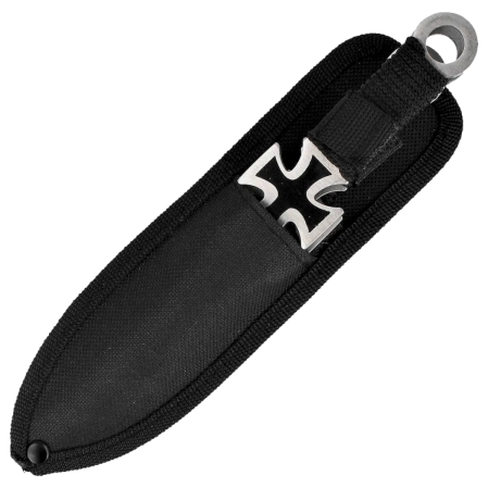 Noże do rzucania Martinez Albainox Cross Set 3 szt Black Cord, Stain 3Cr13Mov (31884)