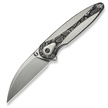 Nóż składany WE Knife Zenthra Titanium/Aluminium Foil Carbon, Satin M390 (WE24021C-4)