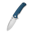 Nóż składany Sencut Skarnax Blue Canvas Micarta, Satin 9Cr18MoV (S24025-3)