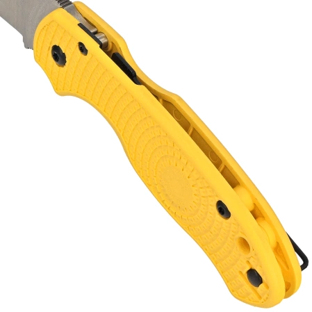 Nóż składany Spyderco Para 3 Salt Yellow FRN, Satin MagnaCut by Eric Glesser (C223PYL)