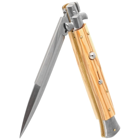 Frank Beltrame Stiletto Bayonet 28cm Olive Wood, Polished 420 MA5M (FB 28/94B)