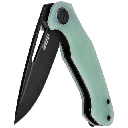 Kubey Dugu Knife Jade G10, Blackwashed 14C28N (KU210K)