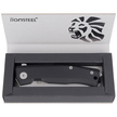 Nóż składany LionSteel Myto Black Aluminium, Stonewashed M390 by Molletta (MT01A BS)