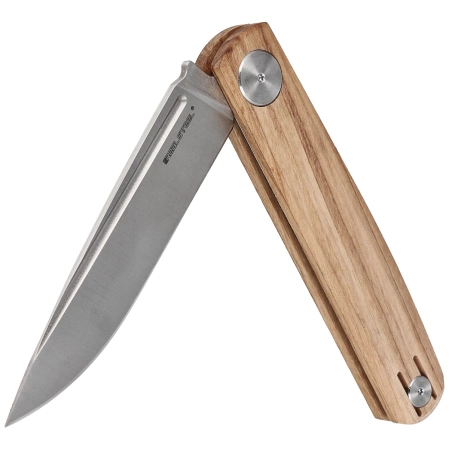 Real Steel Knive Gslip Olive Wood, Satin VG-10 by Ostap Hel (7841W)