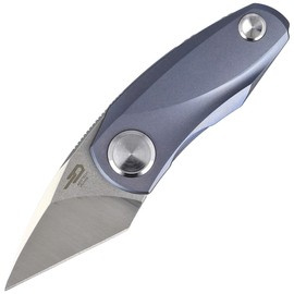 Nóż składany Bestech Tulip Frame Lock Blue Titanium, Stonewashed / Satin M390 by Ostap Hel (BT1913B)